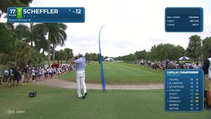 Scottie Scheffler | Round 4 | 17th hole | Shot 1 | 2026 Cadillac