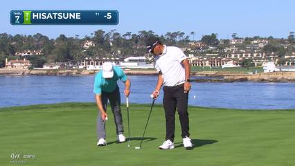 Ryo Hisatsune | Round 1 | 7th hole | Shot 2 | 2026 AT&T Pebble Beach