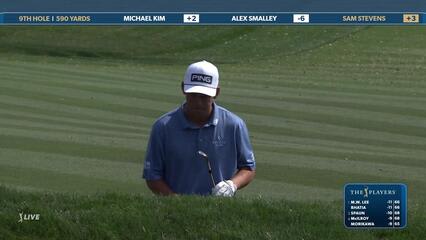 Sam Stevens | Round 2 | 9th hole | Shot 3 | 2025 THE PLAYERS