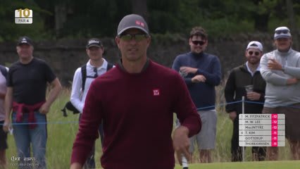 Adam Scott | Round 4 | 10th hole | Shot 4 | 2026 Genesis Scottish Open
