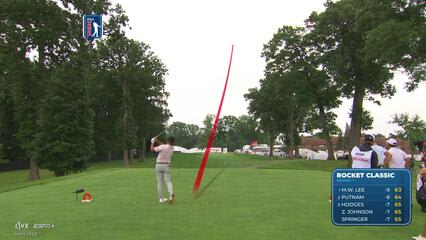 Stephan Jaeger | Round 1 | 9th hole | Shot 1 | 2025 Rocket Classic