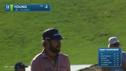 Cameron Young | Round 1 | 13th hole | Shot 2 | 2026 Truist Championship