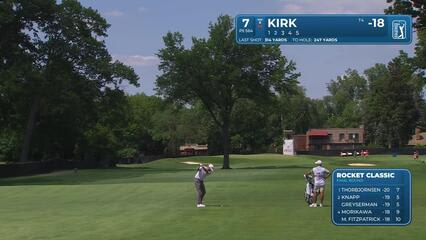 Chris Kirk | Round 4 | 7th hole | Shot 2 | 2025 Rocket Classic