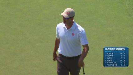 Adam Scott | Round 3 | 13th hole | Shot 4 | 2026 the Memorial