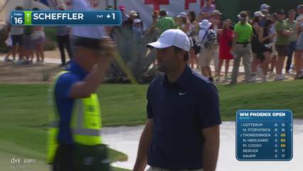 Scottie Scheffler | Round 1 | 7th hole | Shot 3 | 2026 WM Phoenix Open