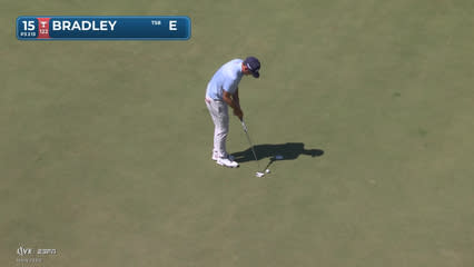 Keegan Bradley | Round 3 | 15th hole | Shot 3 | 2026 Valspar