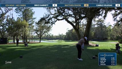 Matthieu Pavon | Round 1 | 6th hole | Shot 1 | 2025 THE PLAYERS