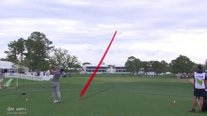 Nick Taylor | Round 2 | 18th hole | Shot 1 | 2025 Houston Open