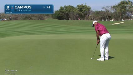 Rafael Campos | Round 1 | 8th hole | Shot 4 | 2025 Mexico Open