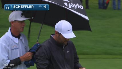 Scottie Scheffler | Round 2 | 11th hole | Shot 4 | 2025 the Memorial