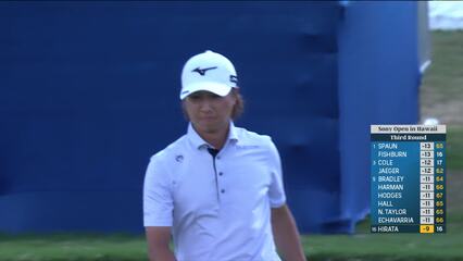 Kensei Hirata | Round 3 | 17th hole | Shot 3 | 2025 Sony Open