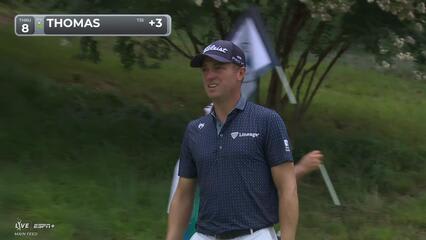 Justin Thomas | Round 2 | 8th hole | Shot 3 | 2025 BMW Championship
