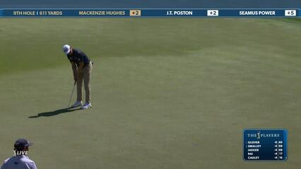 Mackenzie Hughes | Round 1 | 9th hole | Shot 4 | 2025 THE PLAYERS