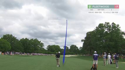 Tommy Fleetwood | Round 3 | 5th hole | Shot 2 | 2026 Truist Championship