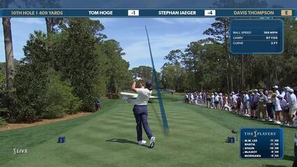 Davis Thompson | Round 2 | 10th hole | Shot 1 | 2025 THE PLAYERS