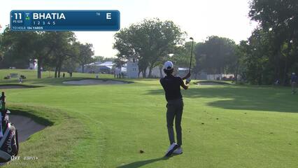 Akshay Bhatia | Round 1 | 11th hole | Shot 3 | 2025 Charles Schwab