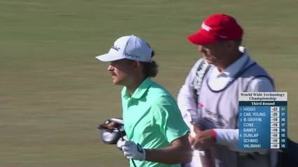 Carson Young | Round 3 | 18th hole | Shot 3 | 2025 World Wide Technology