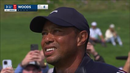 Tiger Woods | 2024 Genesis | Round 2 | 3rd hole | Shot 1