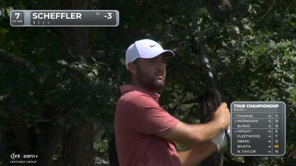 Scottie Scheffler | Round 1 | 7th hole | Shot 1 | 2025 TOUR Championship