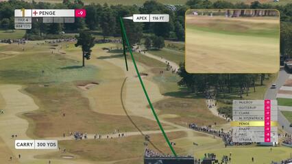 Marco Penge | Round 4 | 1st hole | Shot 1 | 2025 Genesis Scottish Open
