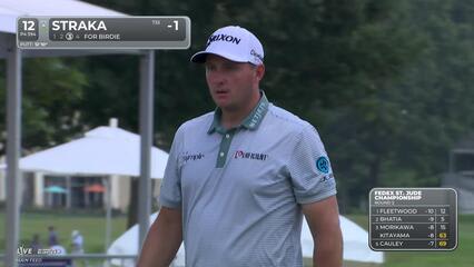 Sepp Straka | Round 2 | 12th hole | Shot 3 | 2025 FedEx St. Jude
