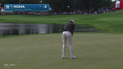 Max Homa | Round 1 | 18th hole | Shot 5 | 2025 3M Open