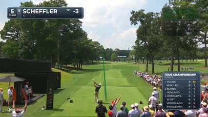 Scottie Scheffler | Round 2 | 5th hole | Shot 1 | 2026 TOUR Championship
