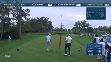 Cameron Young | Round 1 | 16th hole | Shot 1 | 2026 THE PLAYERS