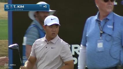 Tom Kim | Round 1 | 11th hole | Shot 1 | 2025 The American Express