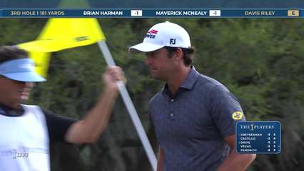 Davis Riley | Round 1 | 3rd hole | Shot 3 | 2026 THE PLAYERS