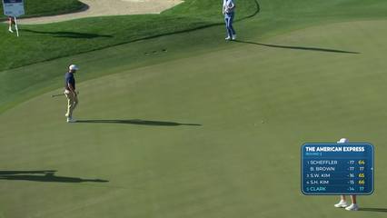 Wyndham Clark | Round 2 | 18th hole | Shot 3 | 2026 The American Express