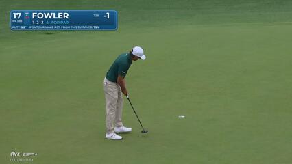 Rickie Fowler | Round 1 | 17th hole | Shot 4 | 2025 Houston Open