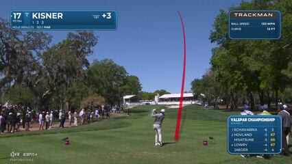 Kevin Kisner | Round 2 | 17th hole | Shot 1 | 2025 Valspar