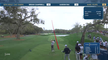 Karl Vilips | Round 2 | 12th hole | Shot 1 | 2026 THE PLAYERS