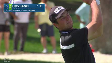 Viktor Hovland | Round 2 | 3rd hole | Shot 2 | 2026 Arnold Palmer