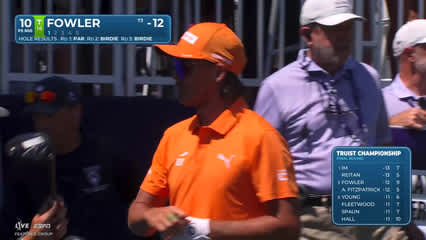 Rickie Fowler | Round 4 | 10th hole | Shot 1 | 2026 Truist Championship