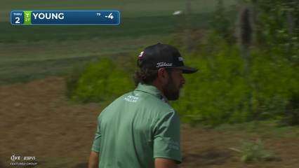 Cameron Young | Round 3 | 2nd hole | Shot 3 | 2026 Arnold Palmer