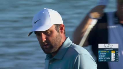 Scottie Scheffler | Round 3 | 18th hole | Shot 5 | 2025 Hero World Challenge