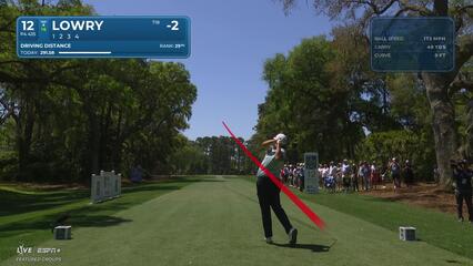 Shane Lowry | Round 1 | 12th hole | Shot 1 | 2025 RBC Heritage