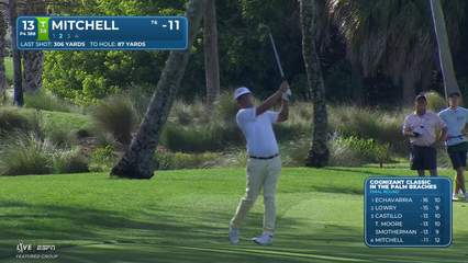 Keith Mitchell | Round 4 | 13th hole | Shot 2 | 2026 Cognizant Classic