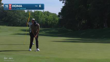 Max Homa | Round 1 | 15th hole | Shot 4 | 2026 John Deere