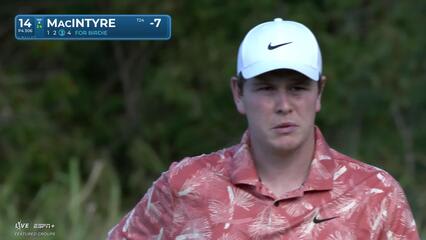 Robert MacIntyre | Round 2 | 14th hole | Shot 4 | 2025 The Sentry