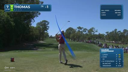 Justin Thomas | Round 2 | 7th hole | Shot 1 | 2026 Valspar