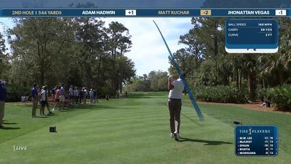 Matt Kuchar | Round 2 | 2nd hole | Shot 1 | 2025 THE PLAYERS