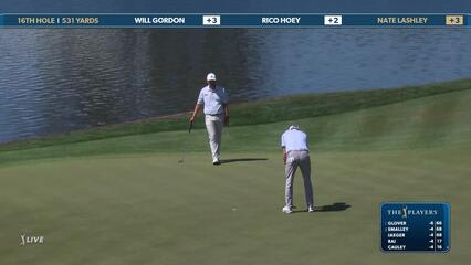 Nate Lashley | Round 1 | 16th hole | Shot 4 | 2025 THE PLAYERS