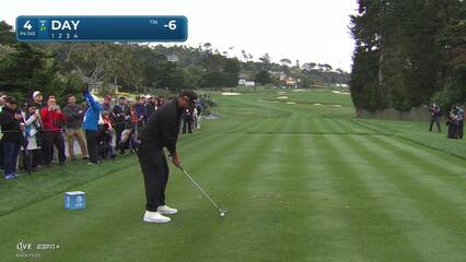 Jason Day | Round 3 | 4th hole | Shot 1 | 2025 AT&T Pebble Beach