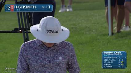 Joe Highsmith | Round 2 | 15th hole | Shot 2 | 2026 Cognizant Classic