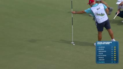 Thorbjørn Olesen | Round 1 | 10th hole | Shot 4 | 2026 Houston Open