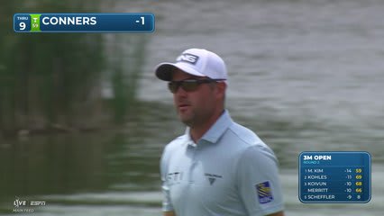 Corey Conners | Round 2 | 9th hole | Shot 4 | 2026 3M Open
