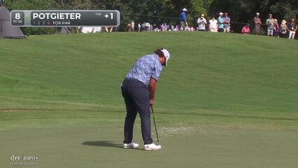 Aldrich Potgieter | Round 2 | 8th hole | Shot 4 | 2025 FedEx St. Jude